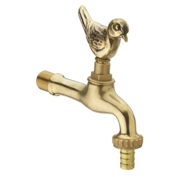 The Italian Garden Bird Handle Hose Tap